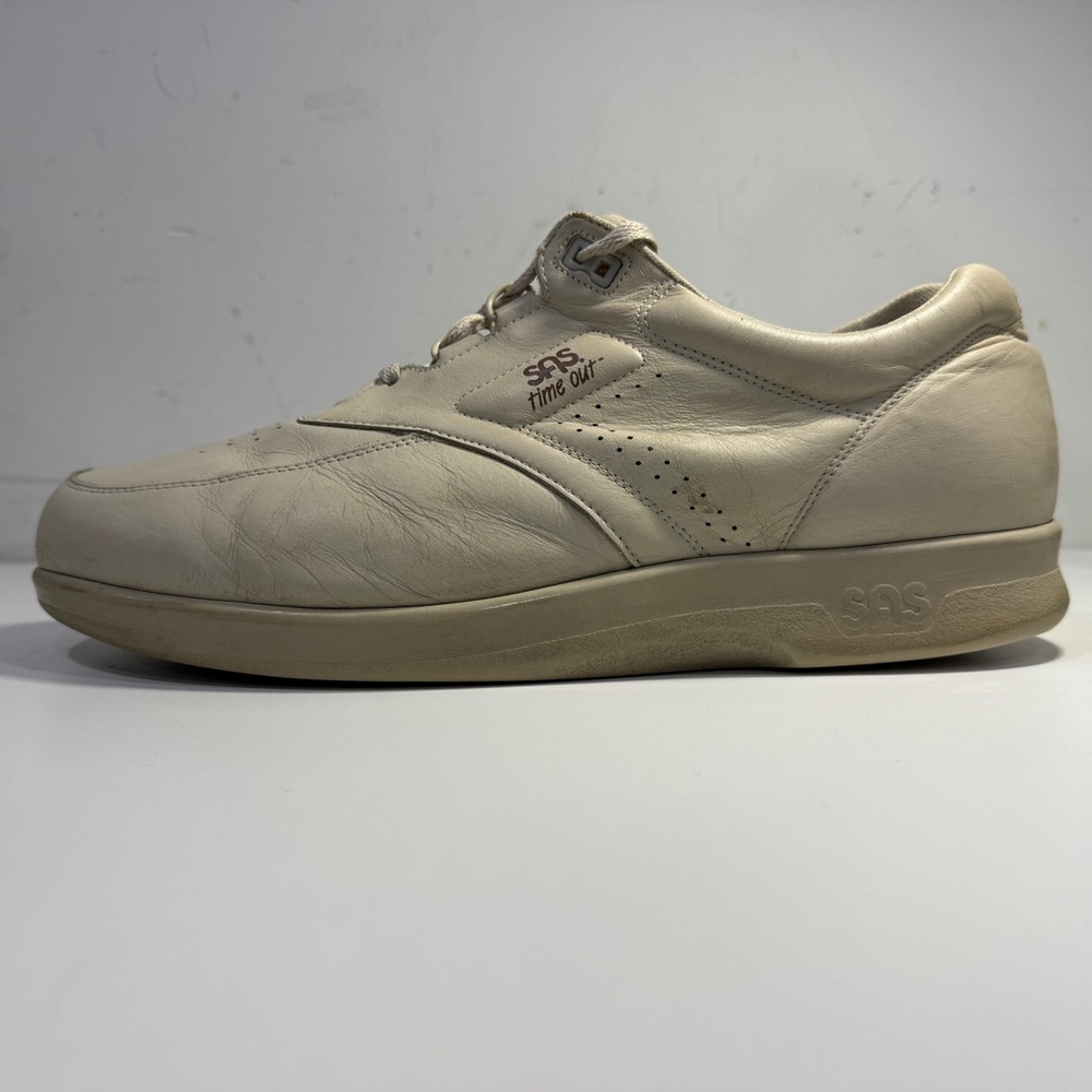 SAS Time Out Tripad Comfort Men's US Size 14 W Casual Shoes Gray Taupe C9996619